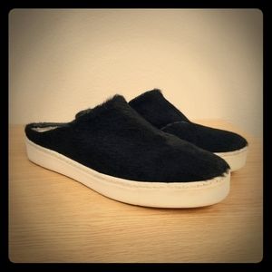 Collection Privee pony hair mules, size 39